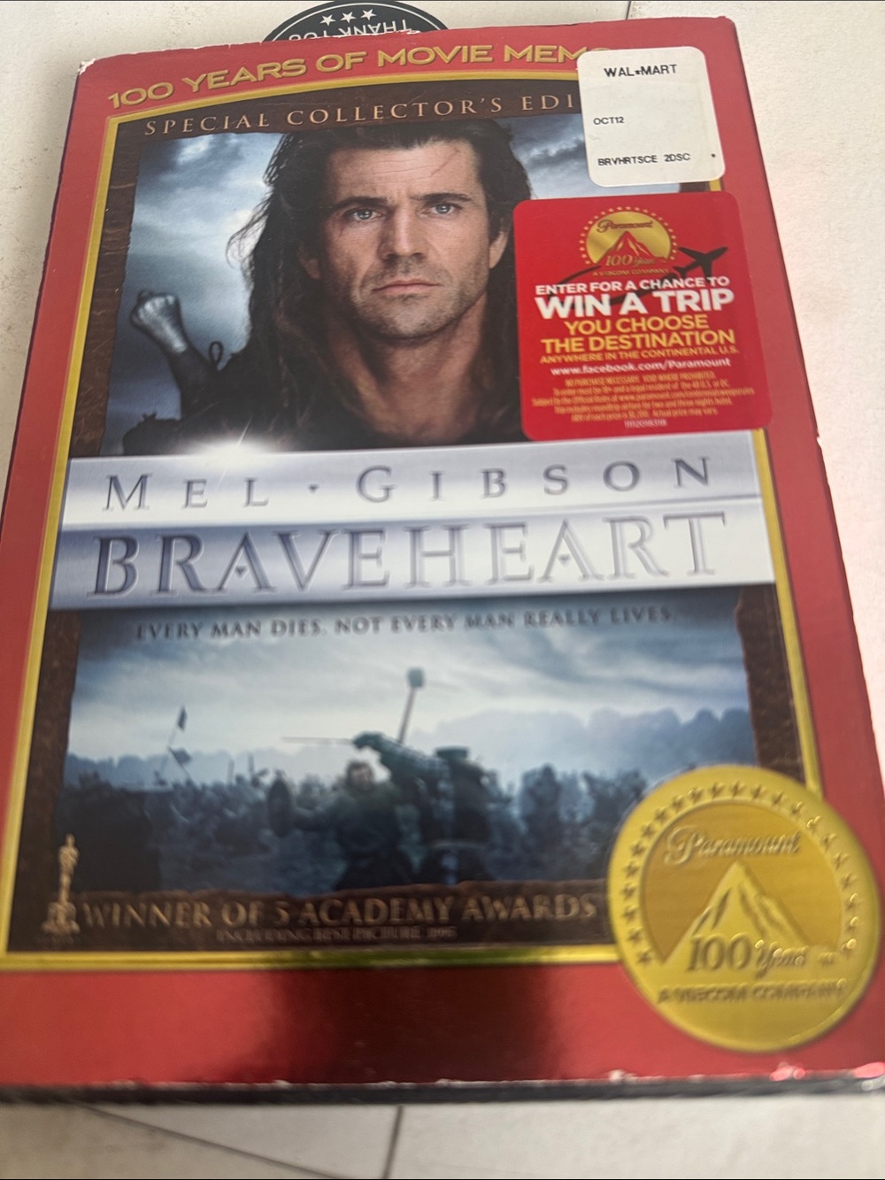 Braveheart Special Collector's Edition (Red) - Paramount